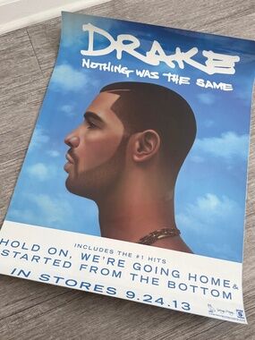 Drake Nothing Was The Same Promotional Double Sided Poster OVO Octobers Very Own